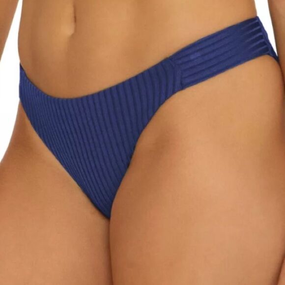 NWT New Trina Turk Olympia Ribbed French-Cut Bikini Swim Bottom 10 Beach - Picture 2 of 9